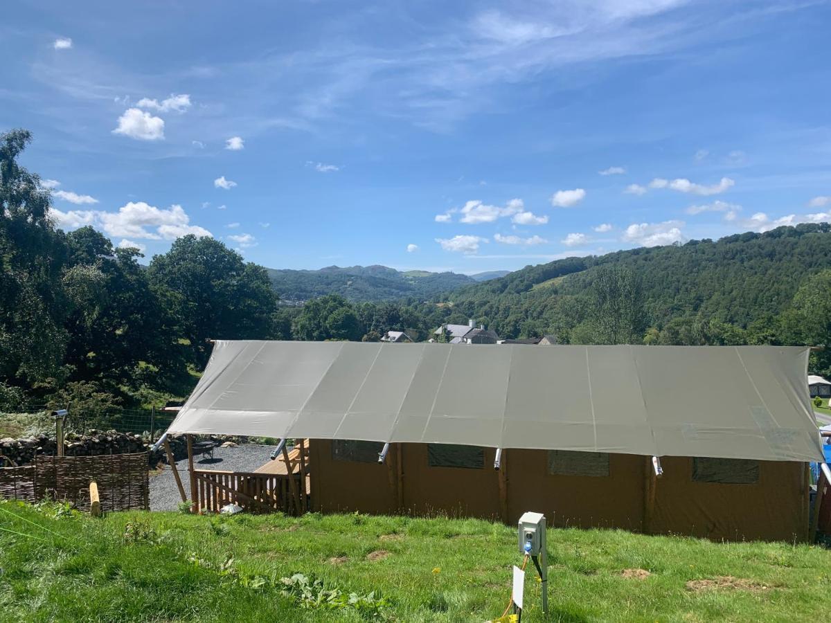 Mountain View Safari Tent With Hot Tub In The Heart Of Snowdonia Dolgellau Exteriör bild