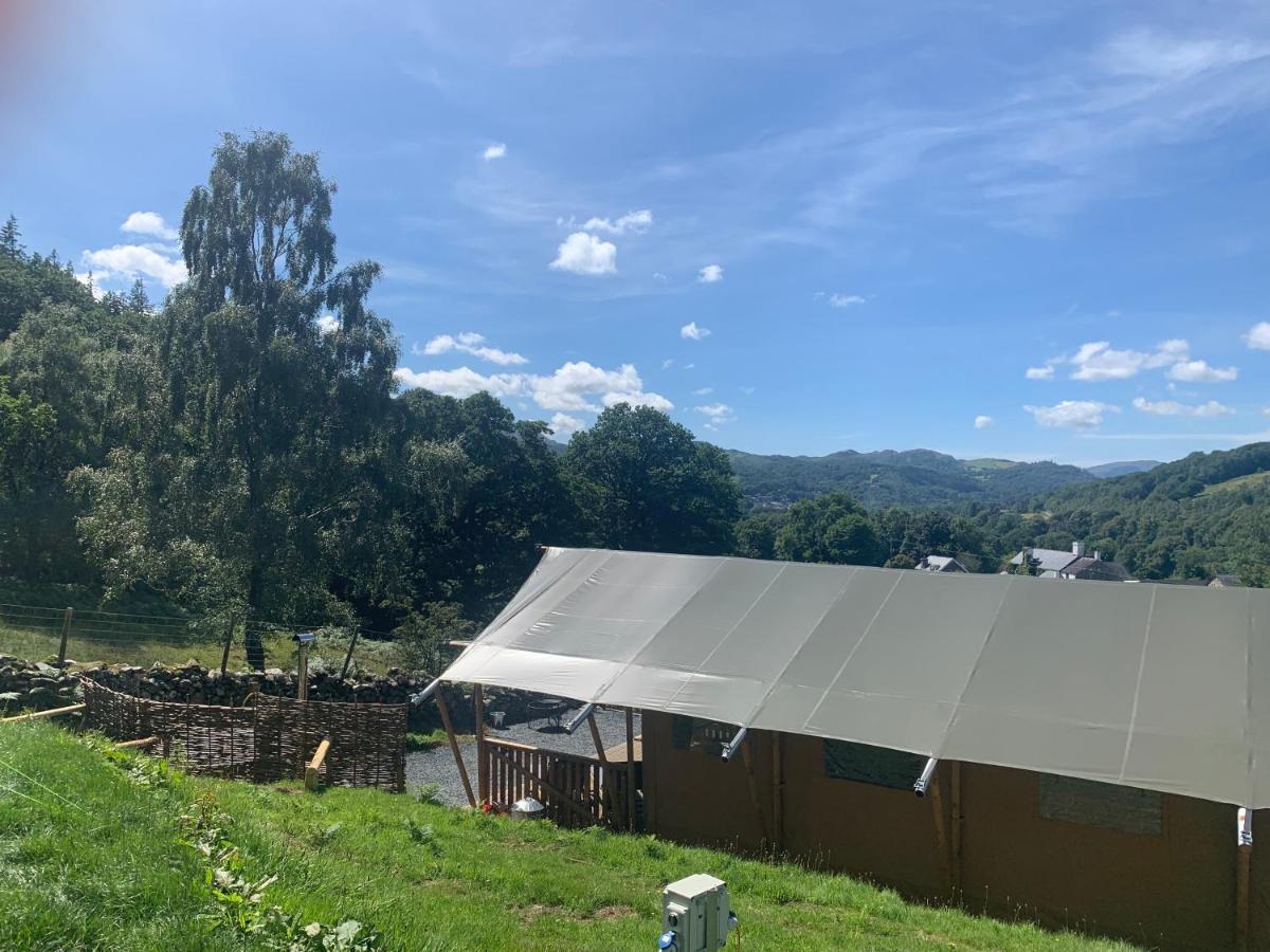 Mountain View Safari Tent With Hot Tub In The Heart Of Snowdonia Dolgellau Exteriör bild