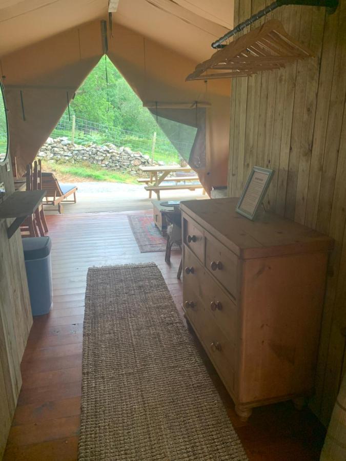 Mountain View Safari Tent With Hot Tub In The Heart Of Snowdonia Dolgellau Exteriör bild